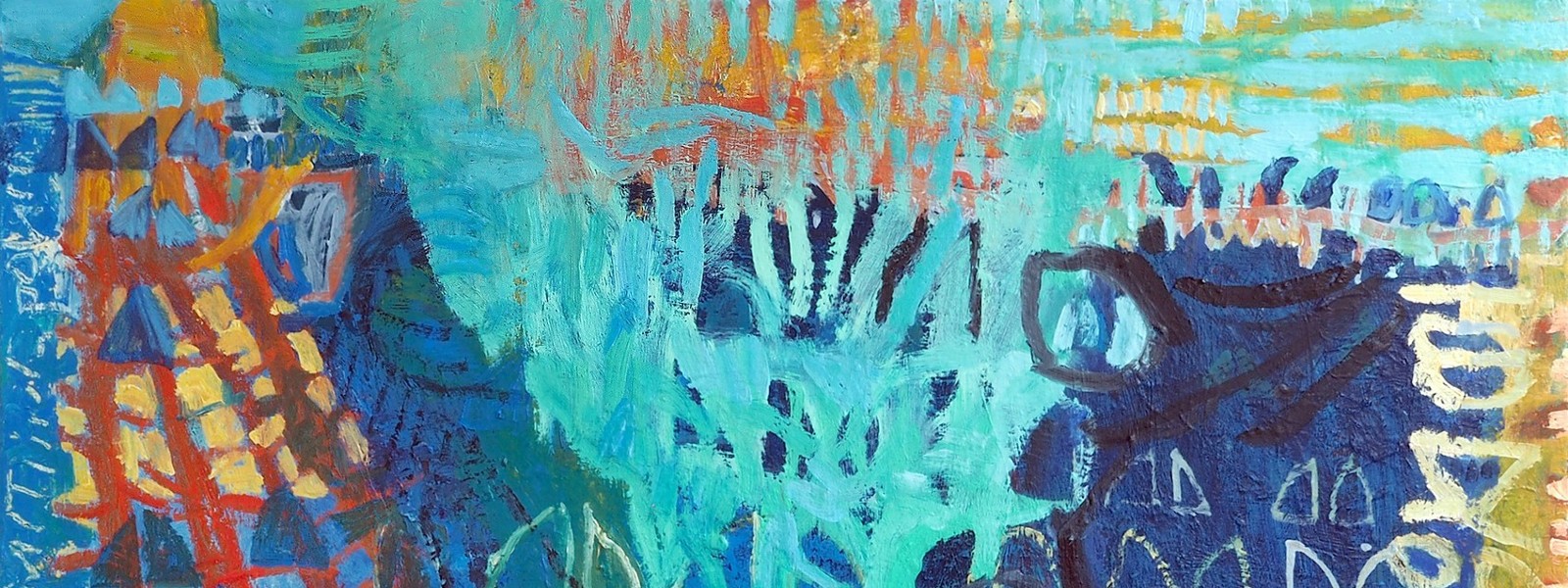 Annual Members & Friends Exhibition (Image: Catherine Weld, The Garden (detail), oil on canvas)